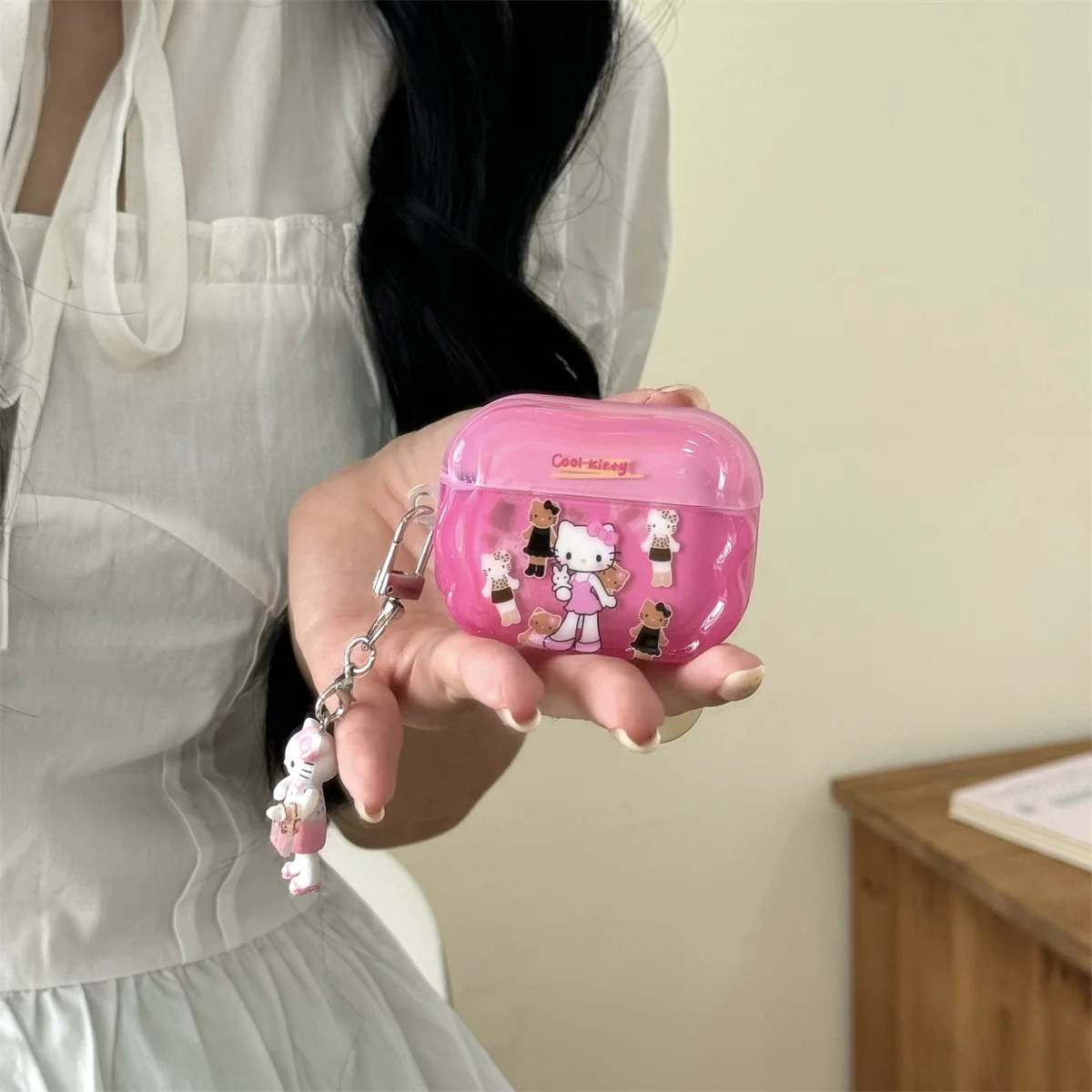Фото Чехол для наушников Cool lamber deep imd для apple airpods 4 3 2 1 pro 2nd, беспроводная зарядная коробка Bluetooth, янтарный чехол для наушников №4