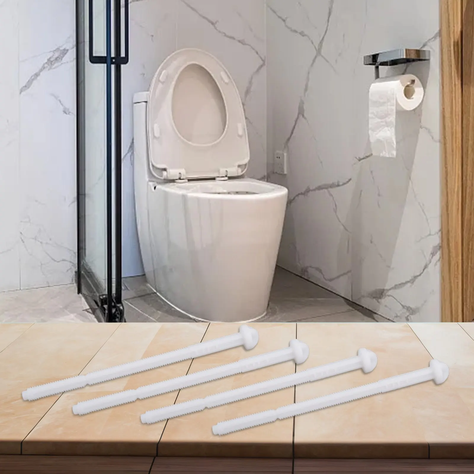 Фото 4 шт., сменные стержни для GEBERIT, для дельты, для встроенных стержней, набор прижимных стержней 240.074.00.1 №5