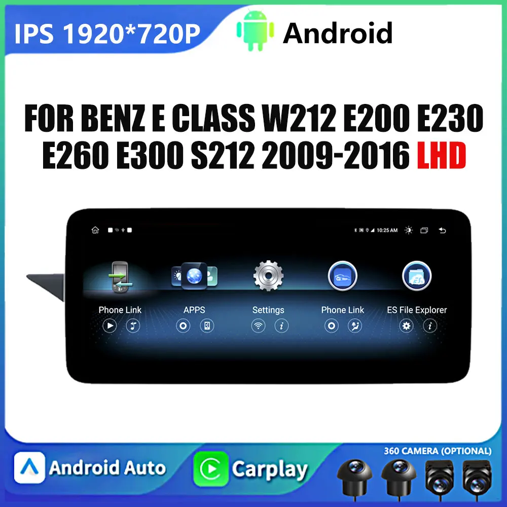 12,3 для Benz E Class W212 E200 E230 E260 E300 S212 2009-2016 Автомобильный Android OS Автомобильный радиоприемник Видео Мультимедийный плеер Система DSP Стерео