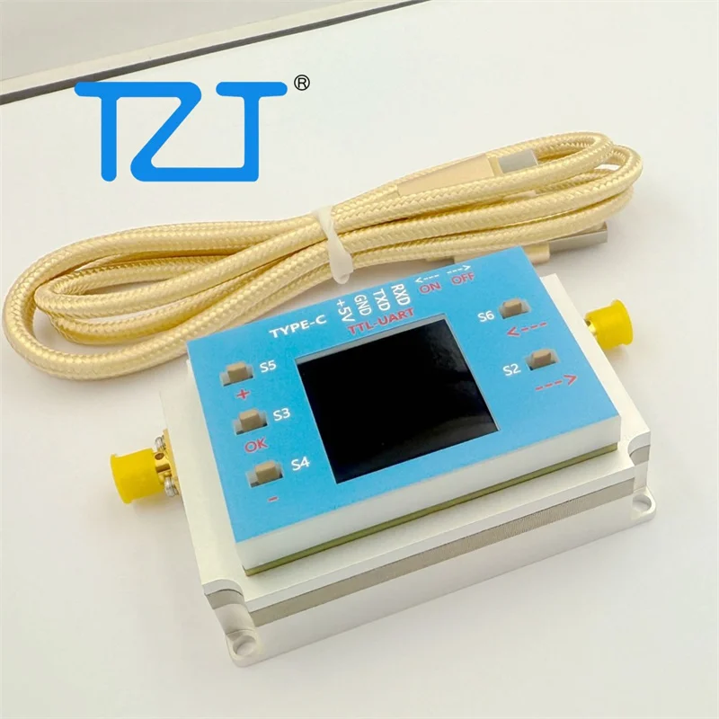 TZT 9K-8GHz9K-12GHz Цифровой программируемый управляемый модуль аттенюатора 60 дБ TFT-дисплей с гнездовым разъемом SMA (art.: 3920d1e872c8f) - 3920d1e872c8f