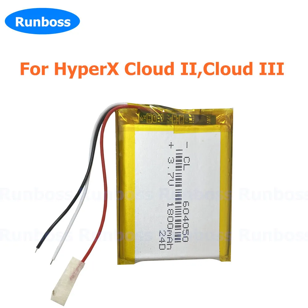 Сменный аккумулятор для беспроводной игровой гарнитуры HyperX Hyper X Cloud II III Cloud 2 3