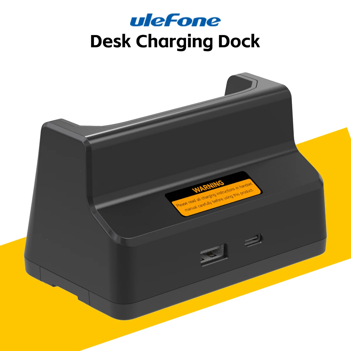 Фото Для Ulefone Power Armor 16 Pro / Armor 21 сотовый телефон Ulefone USB-C / Type-C настольная зарядная док-станция №4