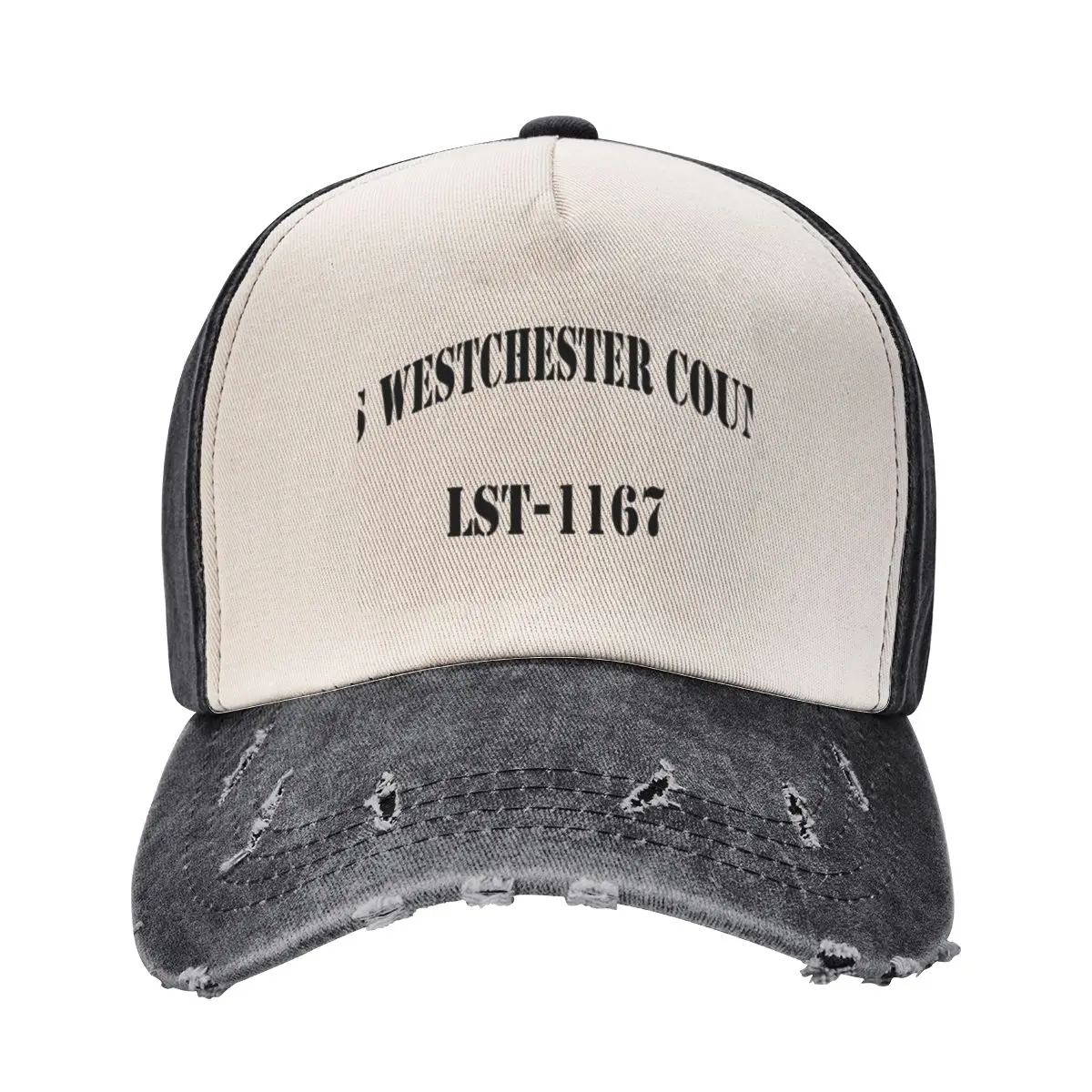 USS WESTCHESTER COUNTY (LST-1167) Бейсбольная кепка SHIP'S STORE | -F- |   День рождения Хип-Хоп Мужчины Женщины