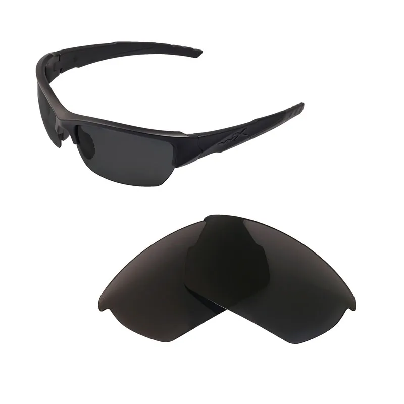 Сменные поляризационные линзы Walleva для солнцезащитных очков Oakley Wiley X Valor