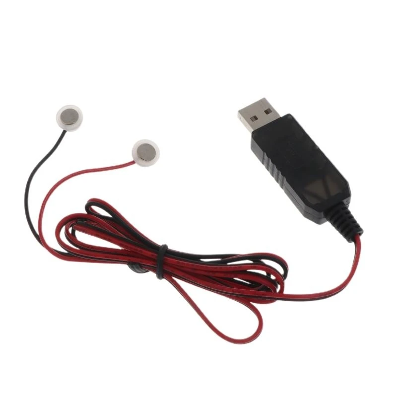 Фото Универсальный USB -магнитный зарядной кабель для 3,7 В 14500 16340 26650 для интеллектуальной линии литийной зарядки лития №5