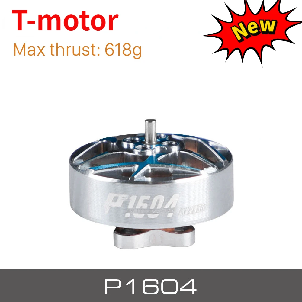 4 шт. T-motor P1604 KV2850 6S/KV3800 4S бесщеточный двигатель 1,5 мм вал 9*9 мм отверстия для RC FPV фристайл 3,5 дюйма Sub 250 г дрон