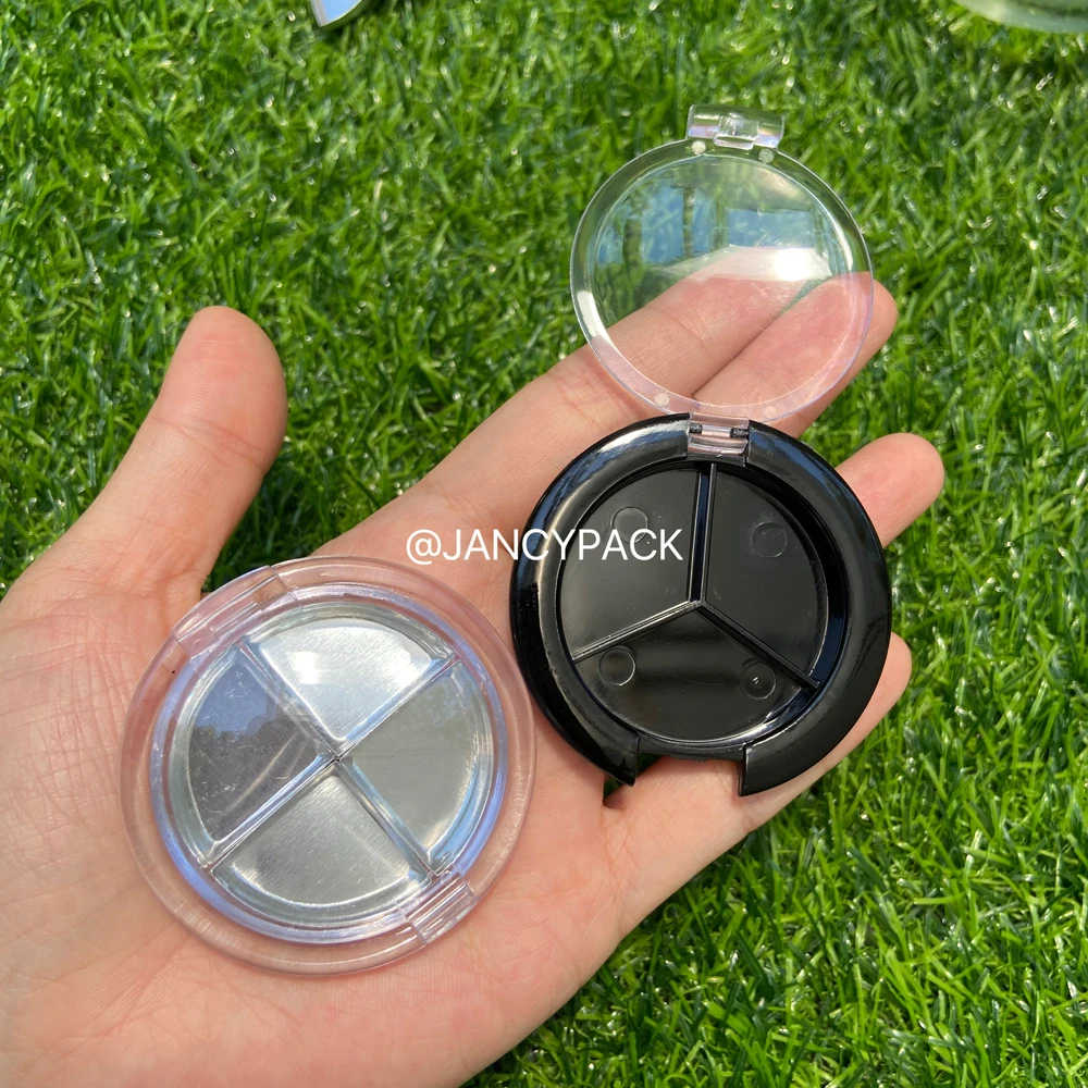 D19mm D36,5MM D40MM Пустой черный круглый чехол для теней для век Румяна для губной помады Прессованный контейнер Косметическая пудра Компактная упаковочная коробка (art.: 3920cd495c877) - 3920cd495c877