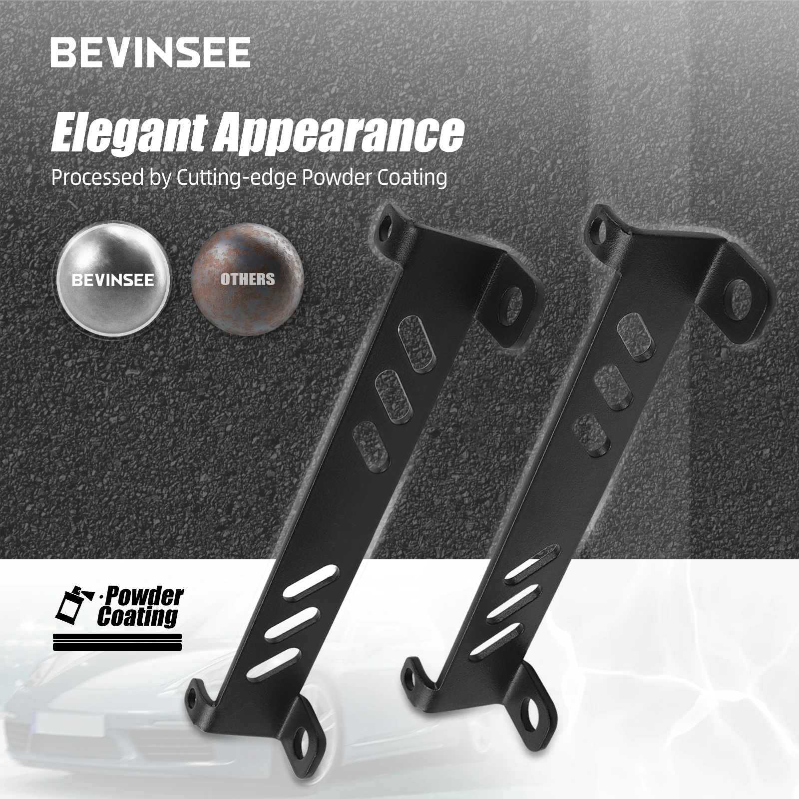 Фото Компьютерные кронштейны BEVINSEE LS, универсальные кронштейны для крепления компьютера LS2 LS1 LS3 LSX для LS Swap №3