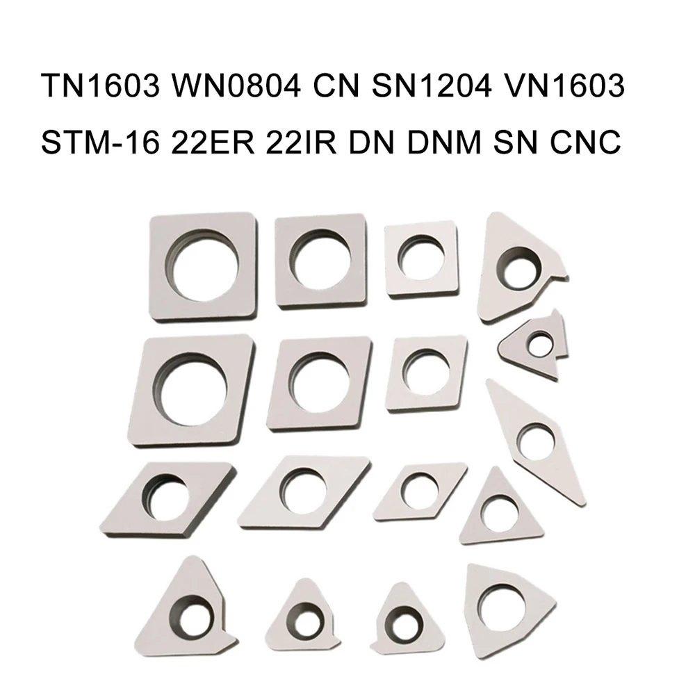 TN1603 WN0804 CN SN1204 VN1603 STM-16 22ER 22IR DN DNM SN аксессуары для токарного станка с ЧПУ, прокладка для лезвия, T/W/C/S карбидная прокладка