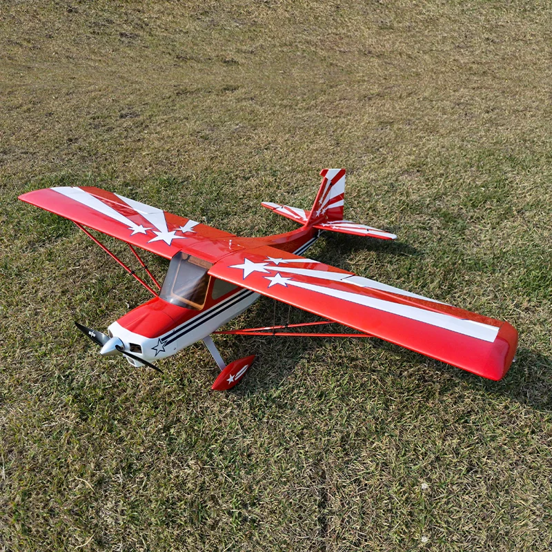 OMPHobby Samolot Balsa Super Decathlo n 55-дюймовая версия ARF Легко летать Пульт дистанционного управления Поддержка 3D Flight RC Самолет
