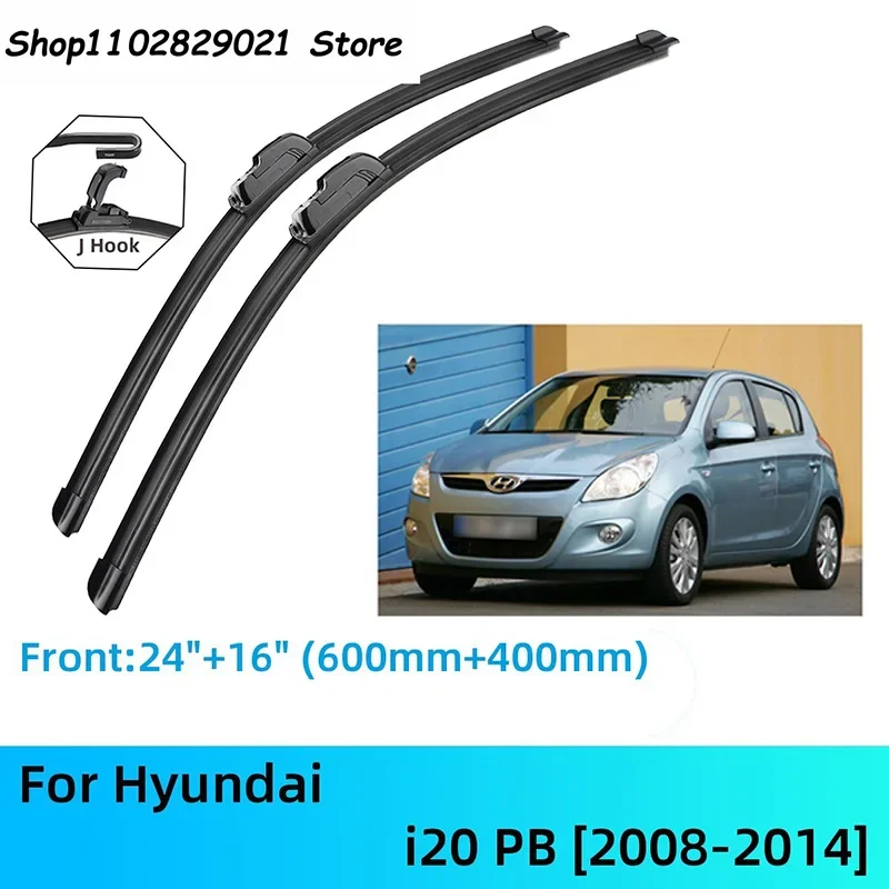 Щетки стеклоочистителя передние и задние для Hyundai i20 PB, аксессуары для резака J U Hook 2008-2014 2008 2009 2010 2011 2012 2013 2014
