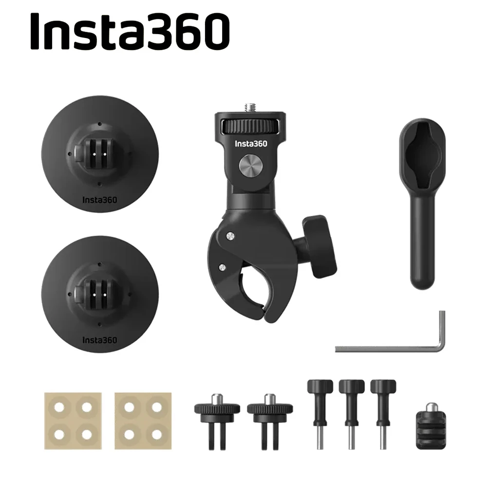 Мотоциклетный комплект Insta360 (обновление) для X4/X3/GO 2/GO 3/GO 3S/ACE PRO/ACE — официальные аксессуары для камеры 360°