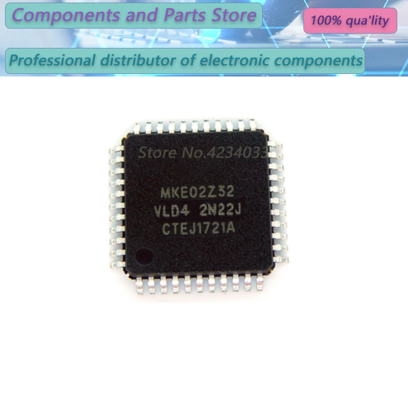 1 шт. 100% новый MKE02Z32VLD4 MKE02Z32V MKE02Z32 QFP44 Geïntegreerde Чип Оригинал Nieuwe