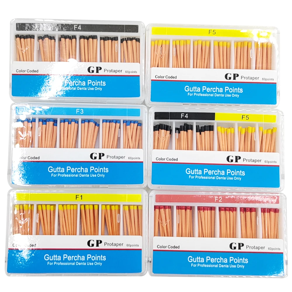 Фото AG 1Box Dental Gutta Percha Point Эндодонтические материалы Конус 0,02 0,04 0,06 F1 F2 F3 Расходные материалы для стоматологической клиники №4