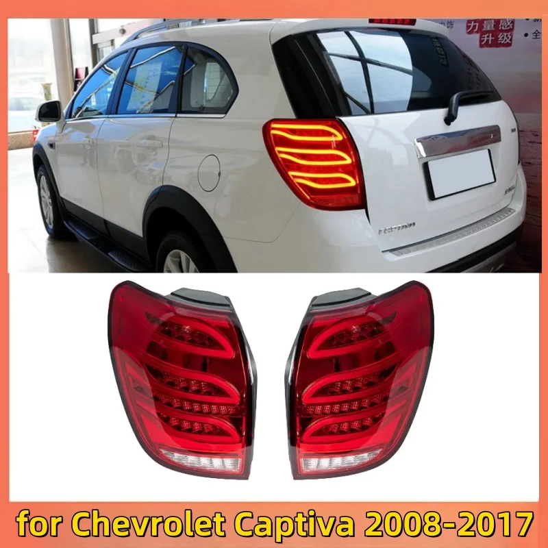 Стайлинг автомобиля для Chevrolet Captiva задние фонари 2008-2017 Captiva светодиодный задний фонарь светодиодный DRL сигнальный тормоз задний ход автоаксессуары