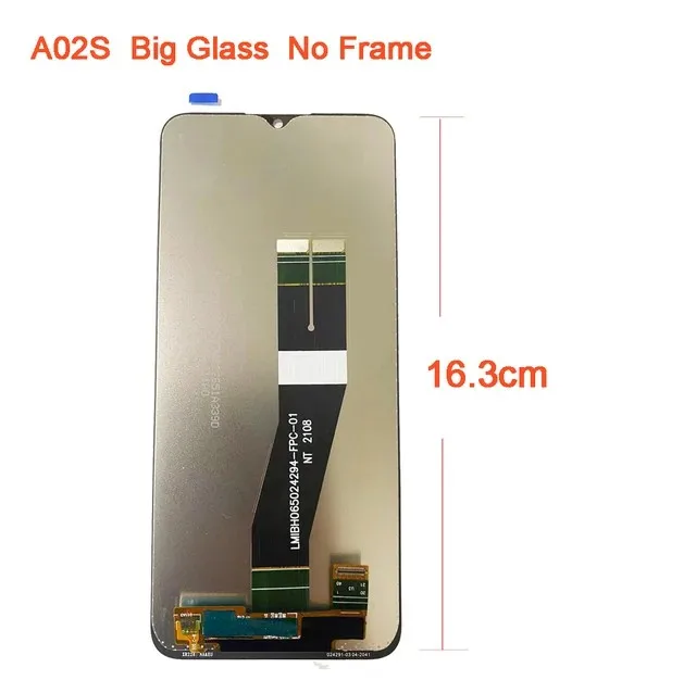 ЖК-дисплей A02S A025 для Samsung Galaxy A02S A025F, ЖК-дисплей с сенсорным экраном и дигитайзером в сборе для Samsung Galaxy A02s (art.: 3920c4b418c7f) - 3920c4b418c7f