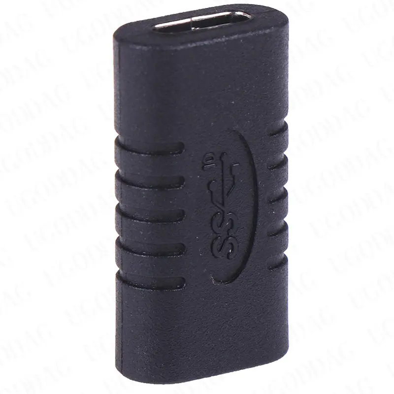 Переходник с USB 3.1 типа C «Мама» на USB 3.1 «мама» типа C «мама» Переходник FF Коннектор OTG коннектор Type-C Удлинительный кабель (art.: 3920c13e03b35) - 3920c13e03b35