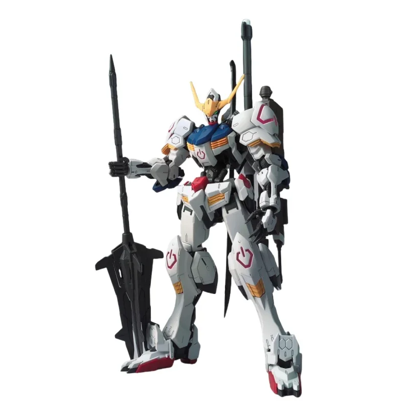 Фото Bandai в наличии Original MG 1/100 аниме Гундам фигурки GUNDAM BARBATOS, Коллекционная модель, подарки для мальчиков №2