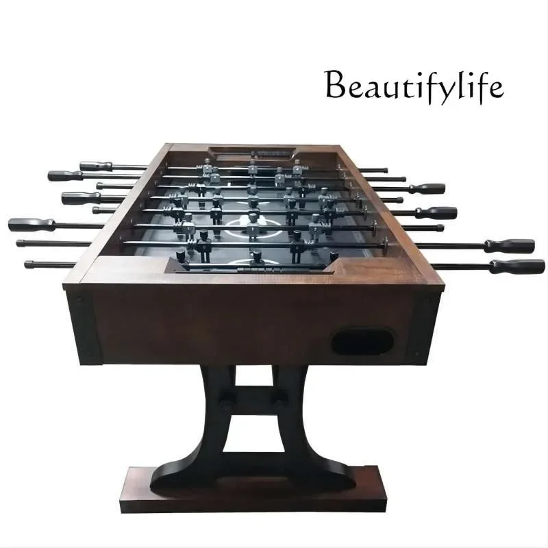 FG52Tavolo da calcio Tavolo da tavolo Tour в Panger 8 poli Barra super resistente di lusso per adulti Resistente tutto in legno