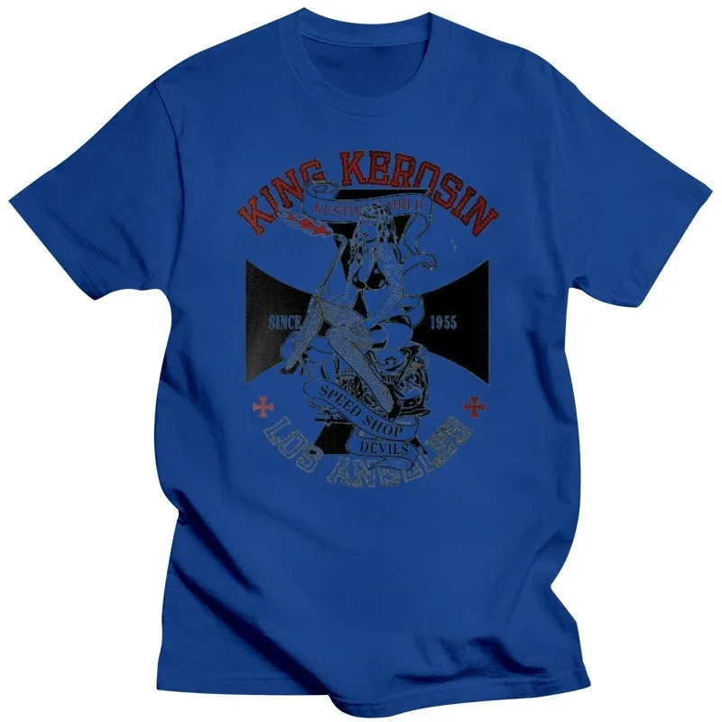 Мужская футболка King Kerosin, белая футболка kuпод заказ, 3XL (art.: 3920c64bca17c) - 3920c64bca17c