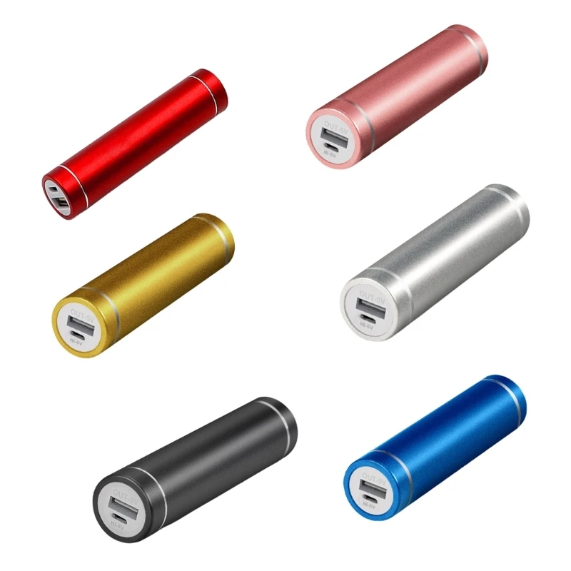 Портативный держатель аккумулятора, чехол для зарядки, USB-выход для зарядки мобильного телефона, планшета, Прямая поставка