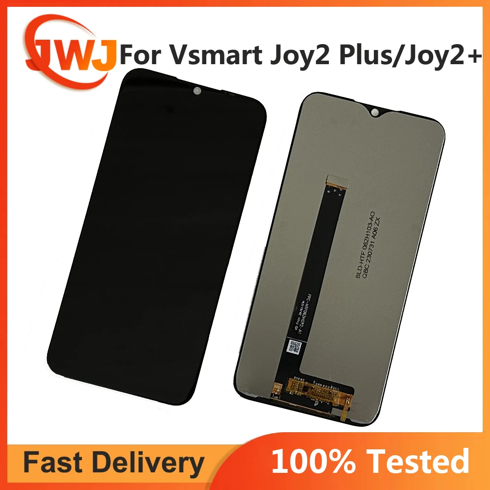 Протестированный оригинальный ЖК-дисплей для Vsmart Joy 2 + Plus, ЖК-дисплей, дигитайзер сенсорного экрана в сборе, замена VSMART JOY 2 Plus, ЖК-сенсор