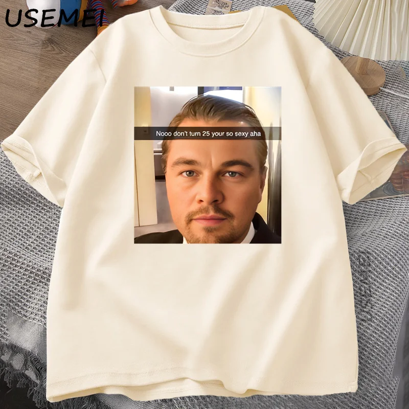 Футболка Too Old for Leo, забавные футболки с рисунком мема, винтажные летние хлопковые футболки с круглым вырезом и короткими рукавами, мужская одежда больших размеров