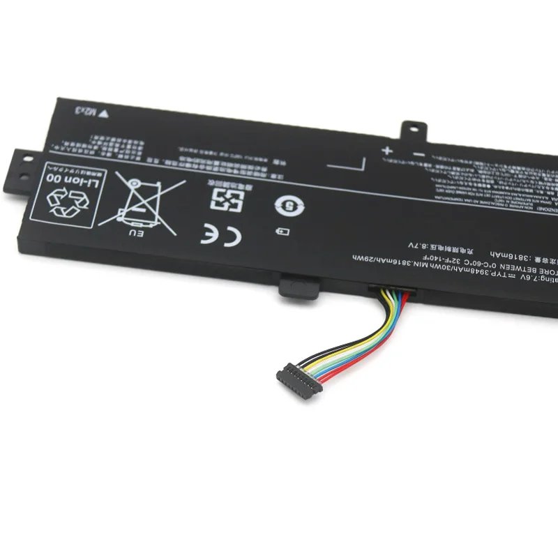 Фото WangQiu L15L2PB4 L15M2PB3 L15S2TB0 L15C2PB3 L15C2PB5 Аккумулятор для ноутбука Lenovo ideapad 310 Touch-15IKB/ISK 7,6 В 30 Втч 3948 мАч №4