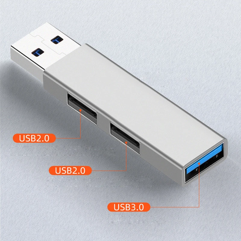 USB 3,0 разветвитель с 3 портами, USB 2,0, OTG-адаптер (art.: 3920c26fede89) - 3920c26fede89