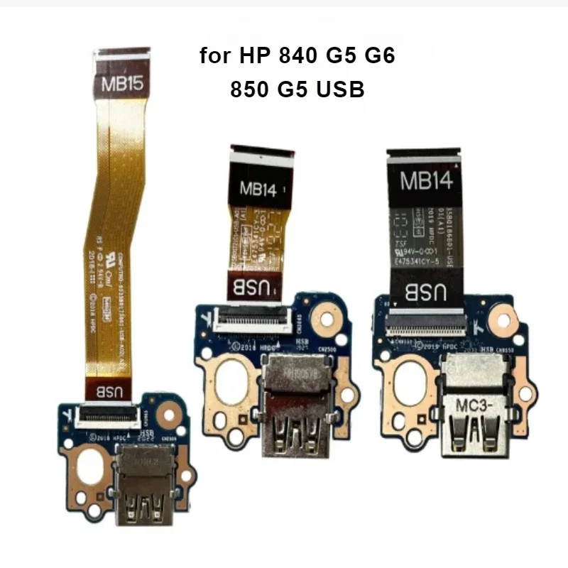 Оригинальный новый USB для ноутбука HP 840 G5 G6 USB 850 G5 740 745 755 14U 845 G5 G6, аксессуар для ремонта USB-кабеля, 100% протестировано