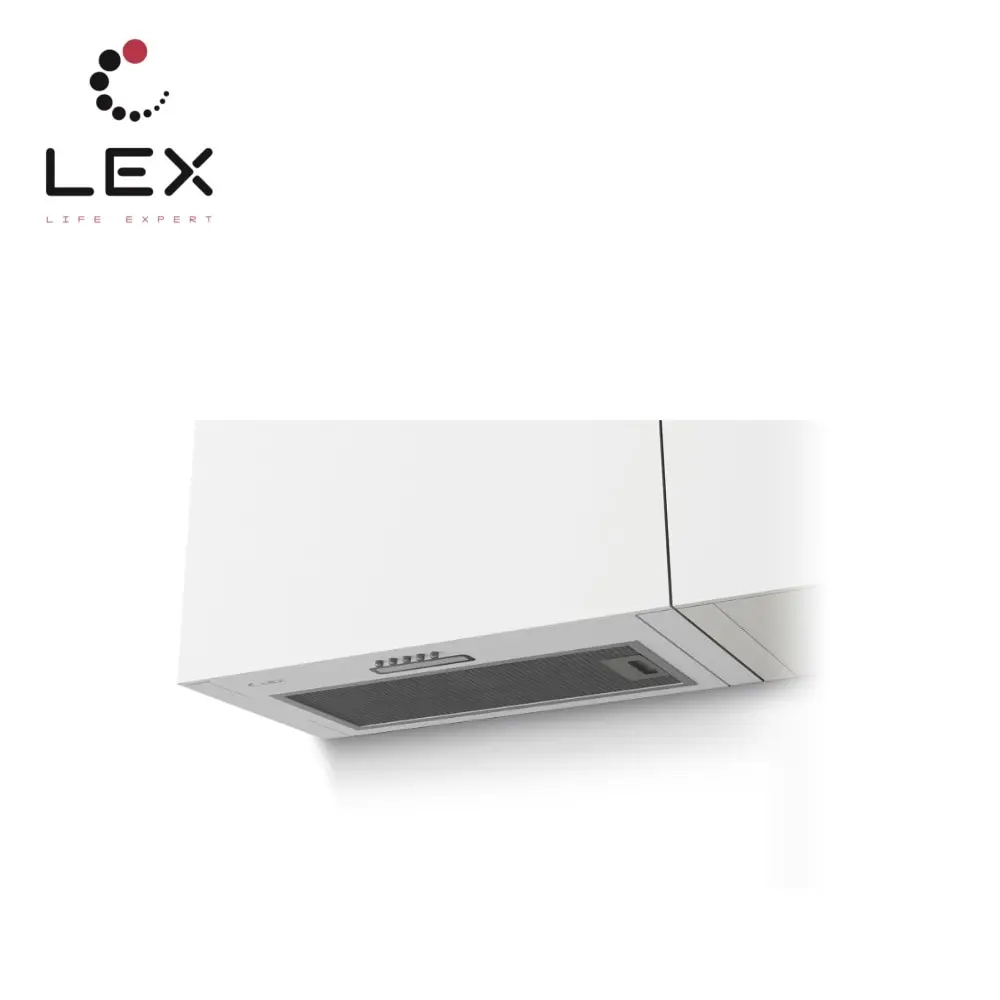 Вытяжка кухонная Lex GS BLOC LIGHT 600 WHITE
