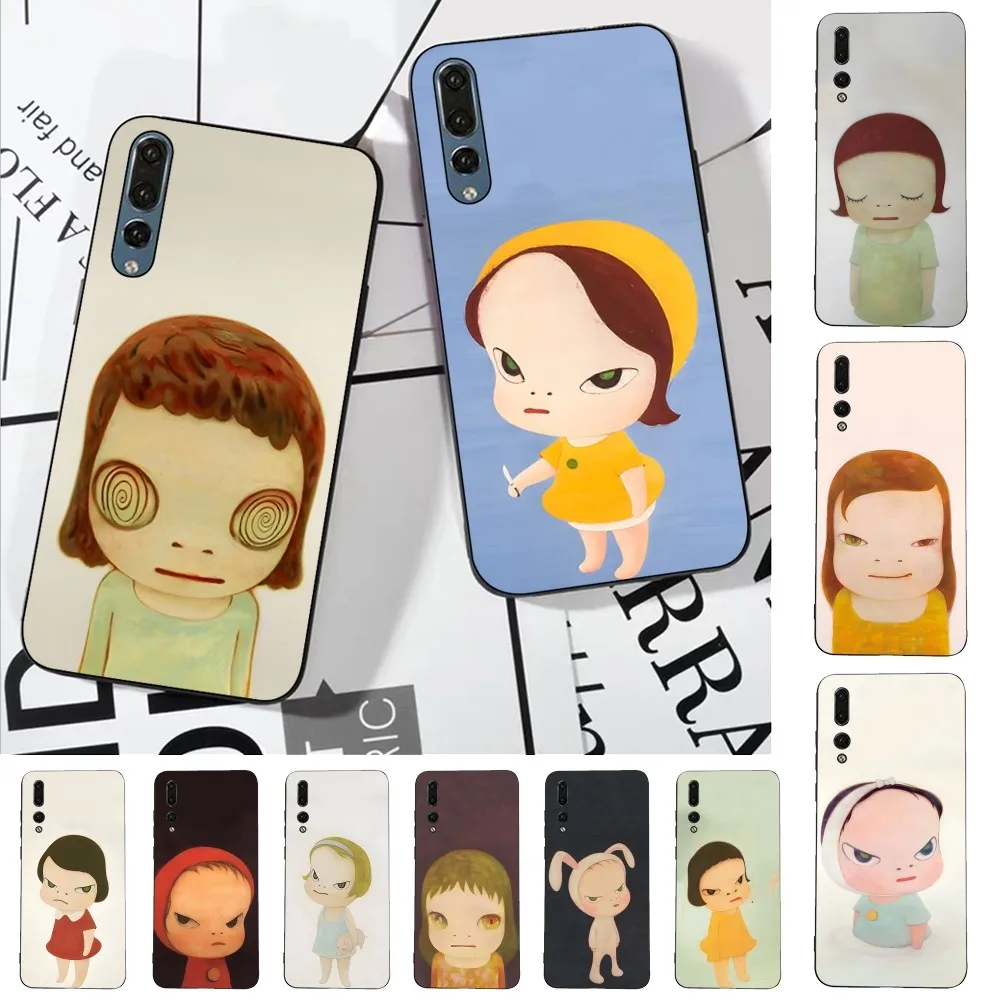 Чехол для телефона Y-Yoshitomo Girl NaraS для Huawei P 8 9 10 20 30 40 50 Pro Lite Psmart Honor 10 Lite 70 Mate 20lite