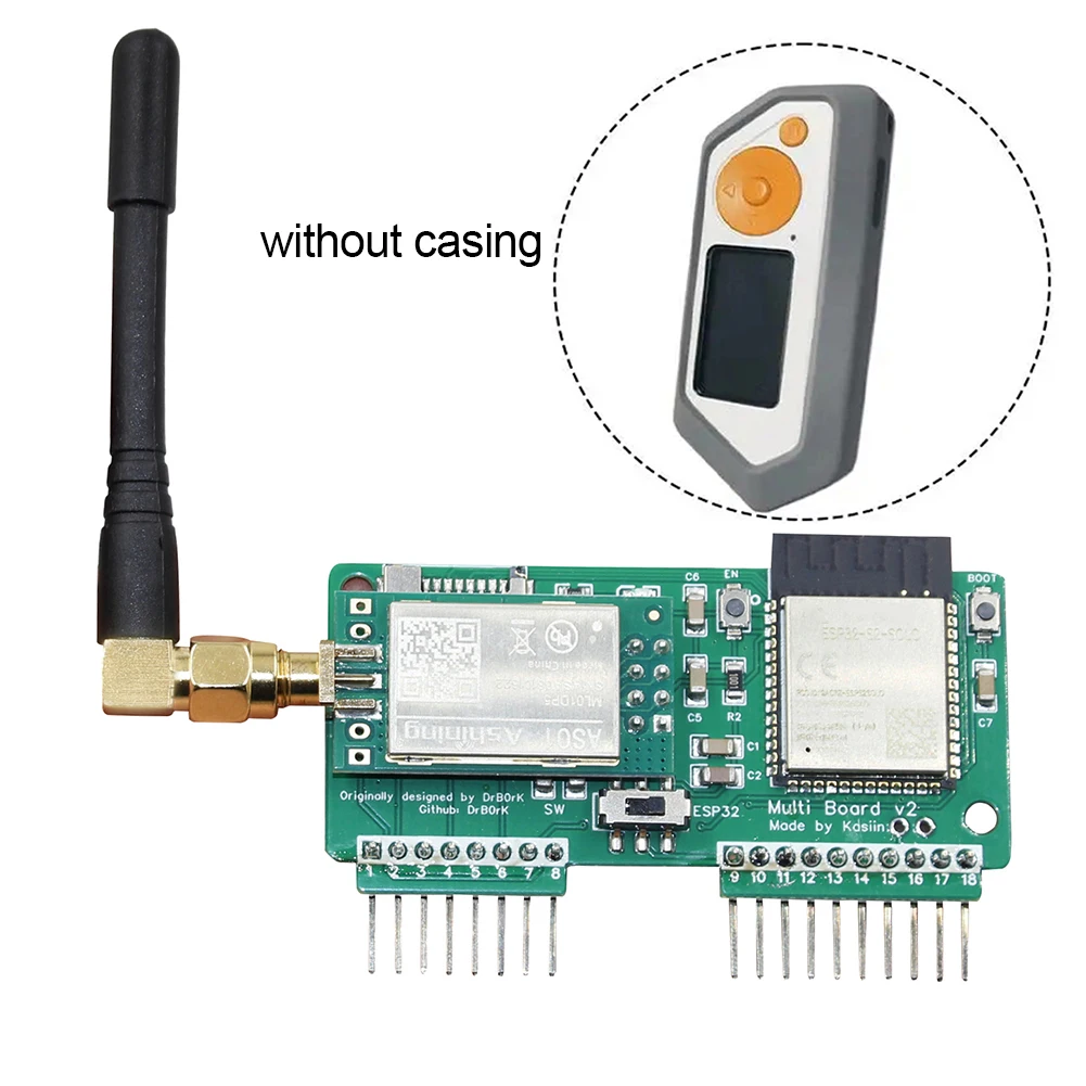 Макетная плата для Wi-Fi мультиплаты NRF24 + ESP32, макетная плата для замены оригинального переключателя Dip, 1 шт.