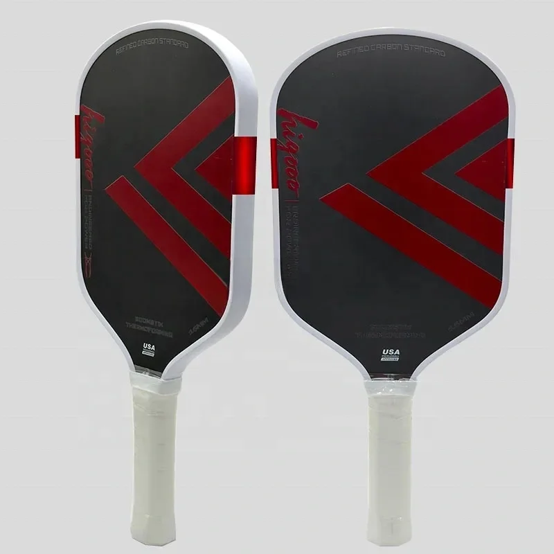 Фото 2025 НОВЫЙ LIAO EVA Surround Foam Boomstick Pickleball Paddle Необработанное углеродное волокно Сладкий десерт Сбалансированная система тренировок MOI №4