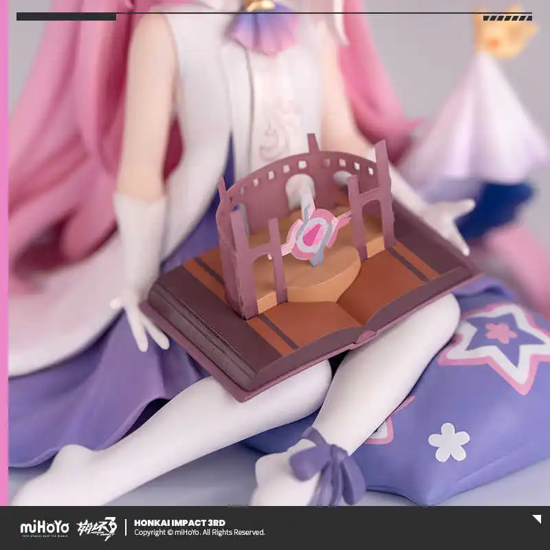 Фото Официальная фигурка MiHoYo Honkai Impact 3 Elysia из ПВХ, аниме-фигурка, статуя, модель куклы, игрушки, HERRSCHER OF HUMAN EGO Kids Gif №3