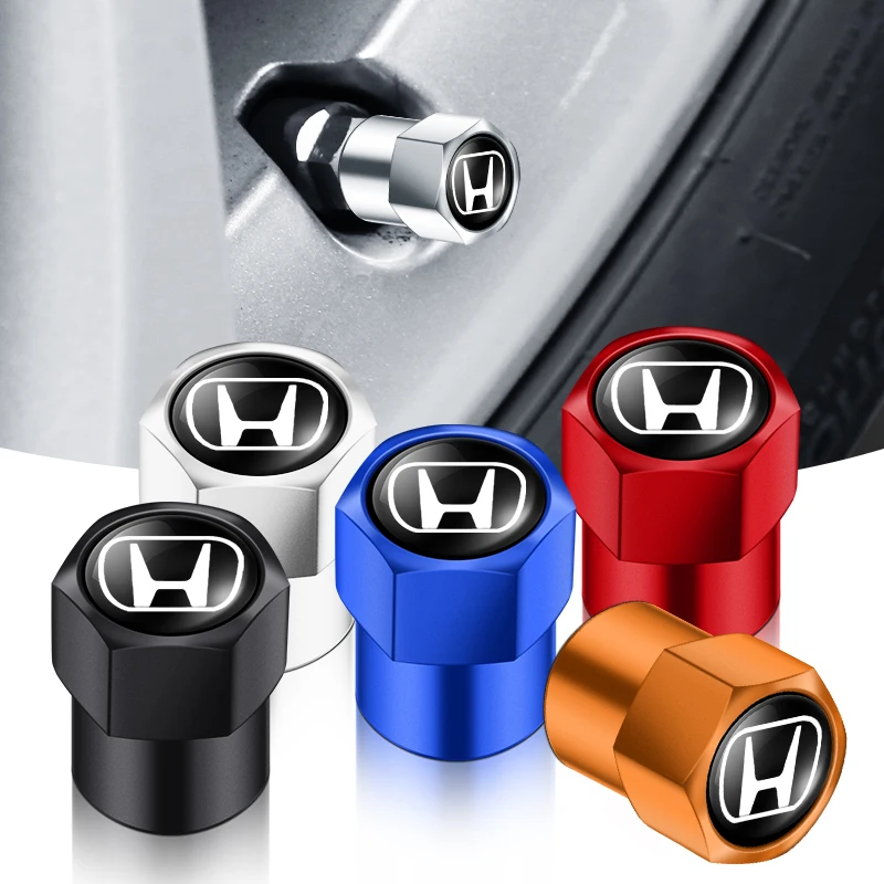 4 шт., колпачки для стержней шин Honda accord crv dio af18 Civic 7 8 9 10 2020 2019 2018 2017-2001