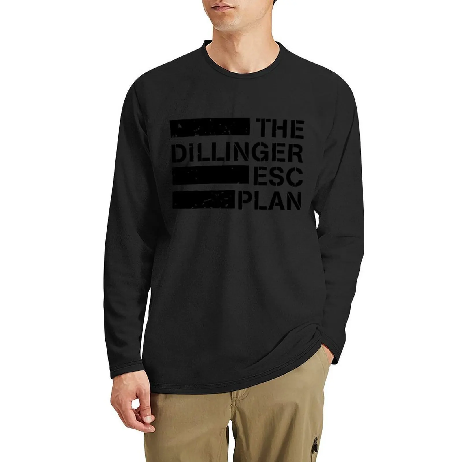 ЛУЧШИЕ ПРОДАЖИ-футболка The Dillinger Escape Plan, длинная футболка, рубашка с животным принтом для мальчиков, быстросохнущая футболка, мужская футболка