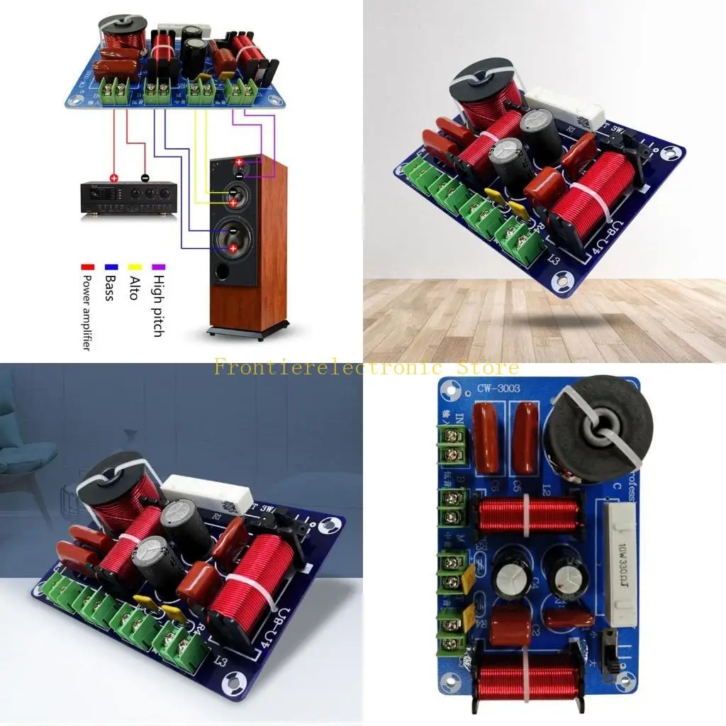 G8DB-частотный разделитель аудиочастотный разделитель 300W Crossover Poard Diy Hi-Fi Module Poard Filter Speaker