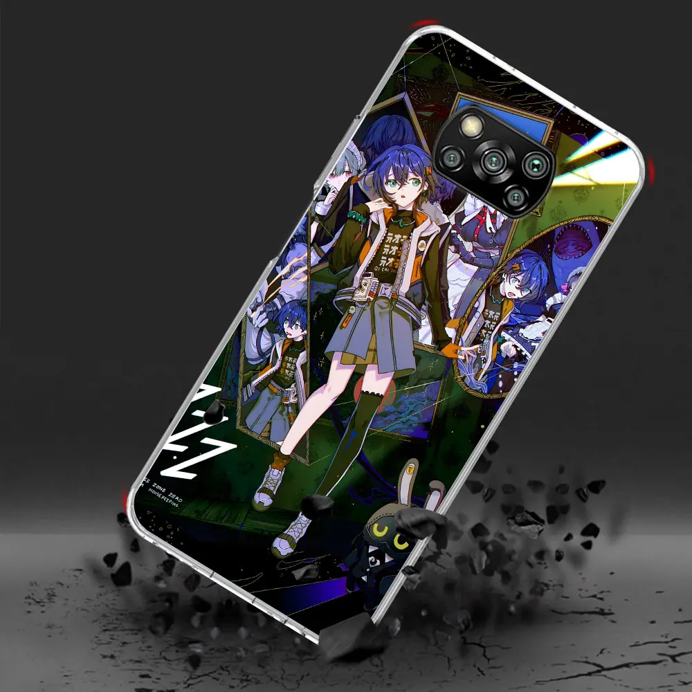 Фото Чехол ZZZ Zenless Zone Zero для телефона Xiaomi Poco X6 X5 F4 M5s X3 NFC F1 F5 M5 M3 M4 GT F3 F2 X4 Pro, мягкий прозрачный чехол из ТПУ №5