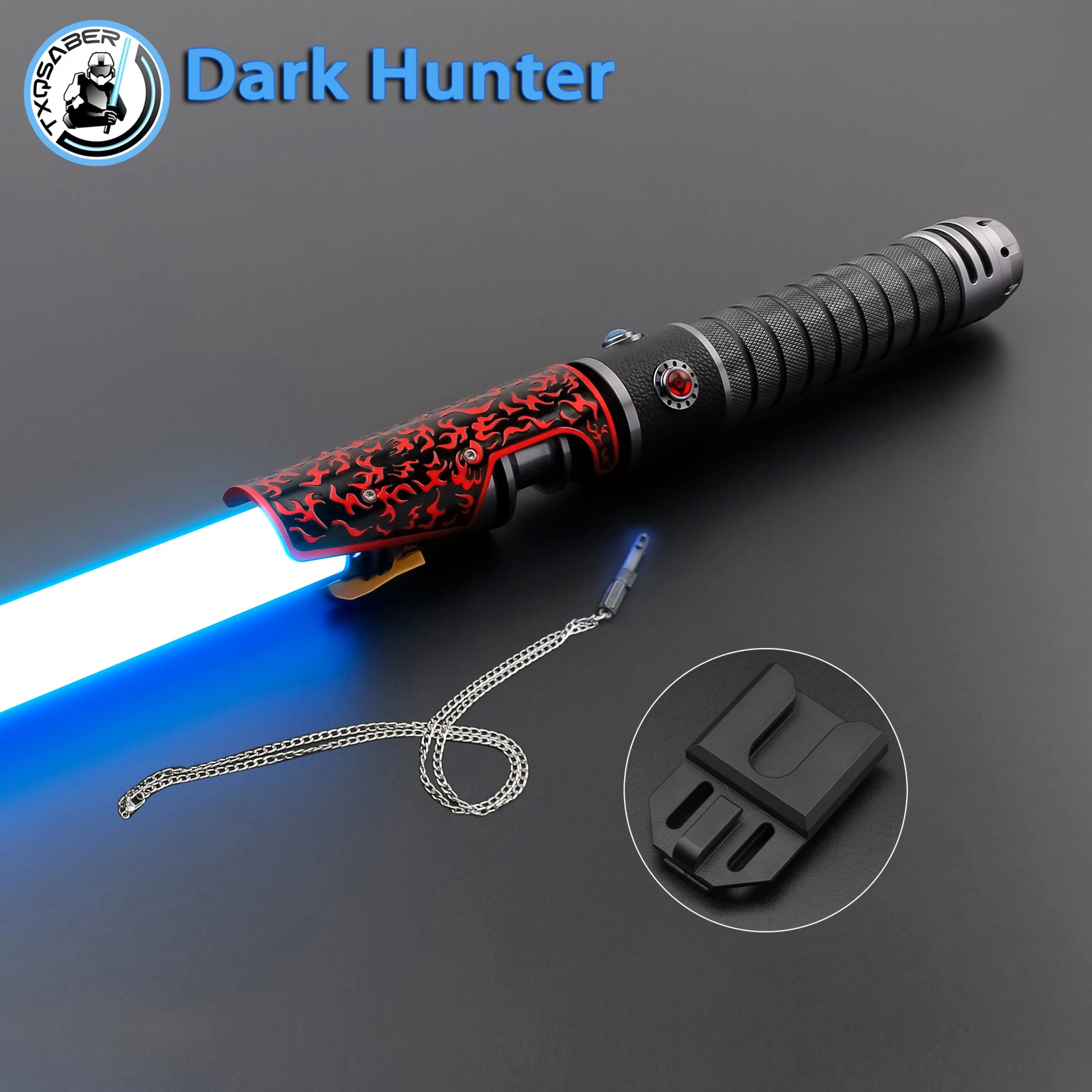 TXQSTUDIO Relic Hunter RGB неопиксельный световой меч с металлической рукояткой Bluetooth для дуэльного лазерного меча гладкие качели для взрослых игрушка для косплея