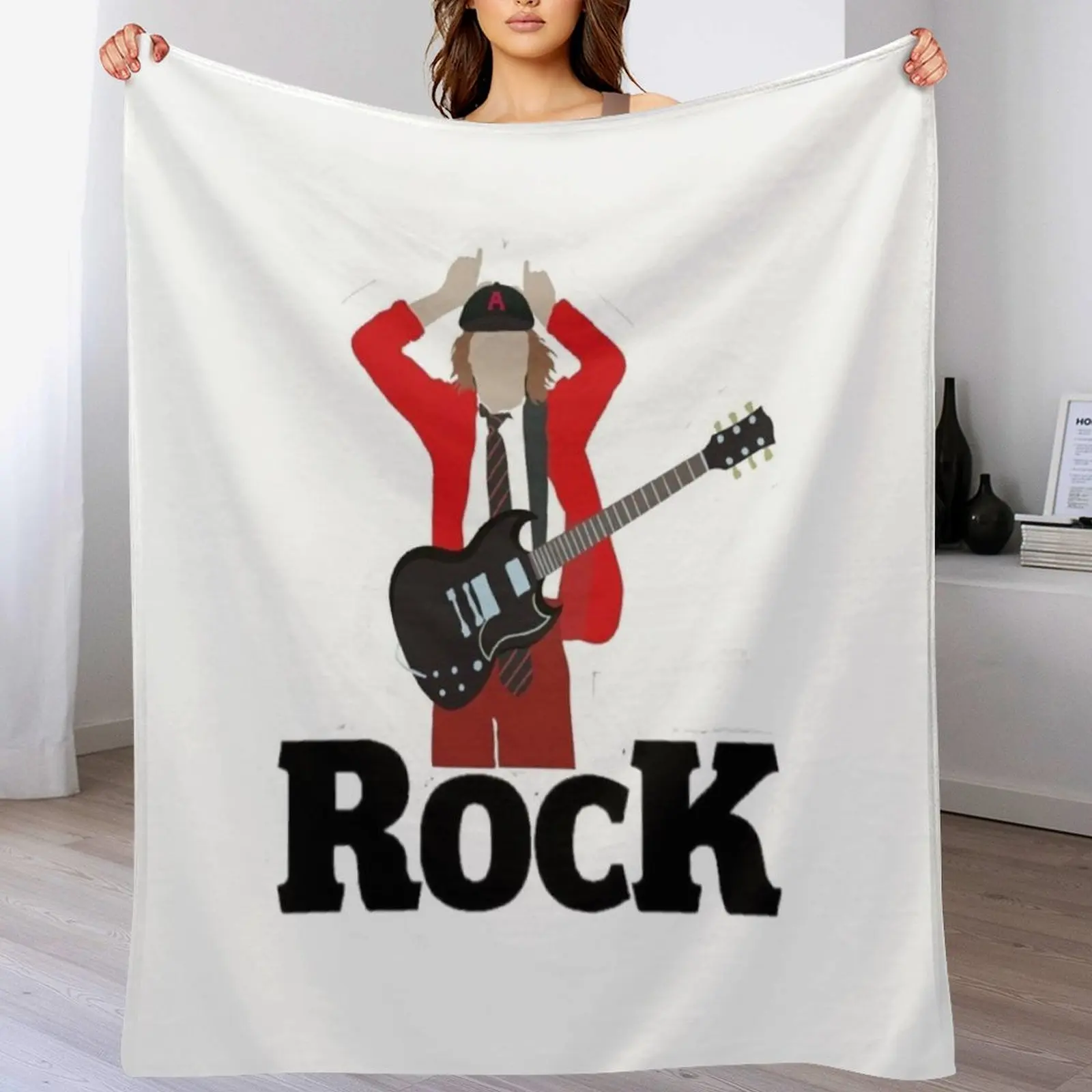 Одеяло acdc Young Essential, теплые зимние одеяла для детей, винтажные мягкие одеяла