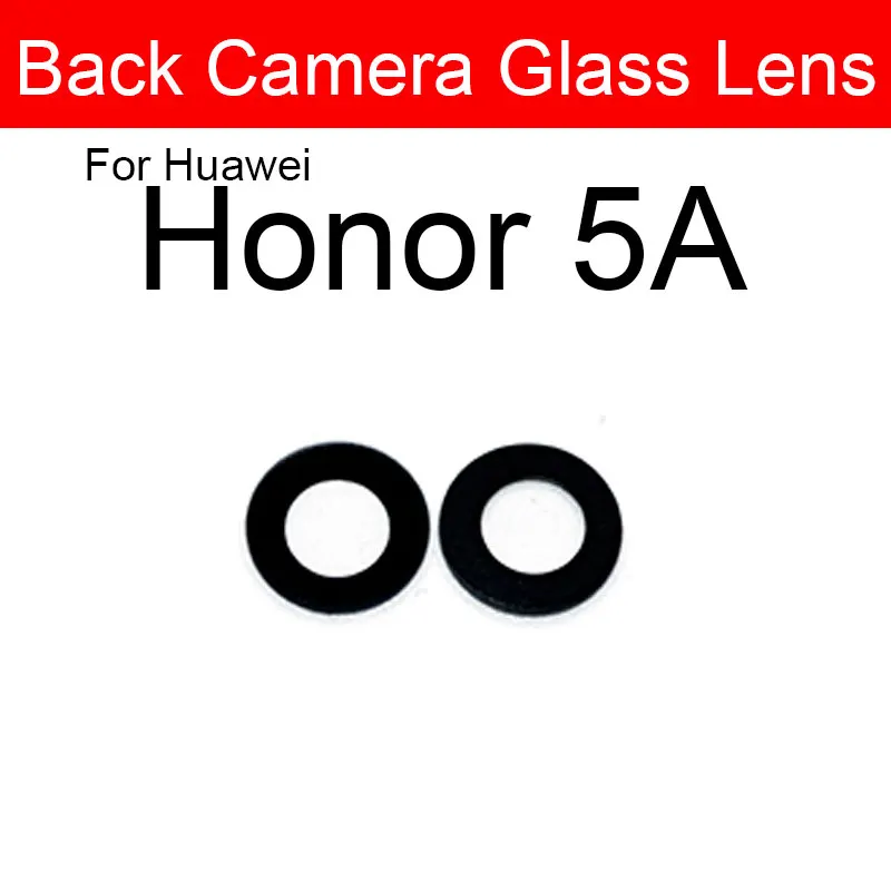 Фото Стекло объектива задней камеры для Huawei Honor 4X 4C 4A 5A 5C 5X 6 6A 6C Pro 6X 6 Plus Стекло объектива камеры + ремонт наклейки №3