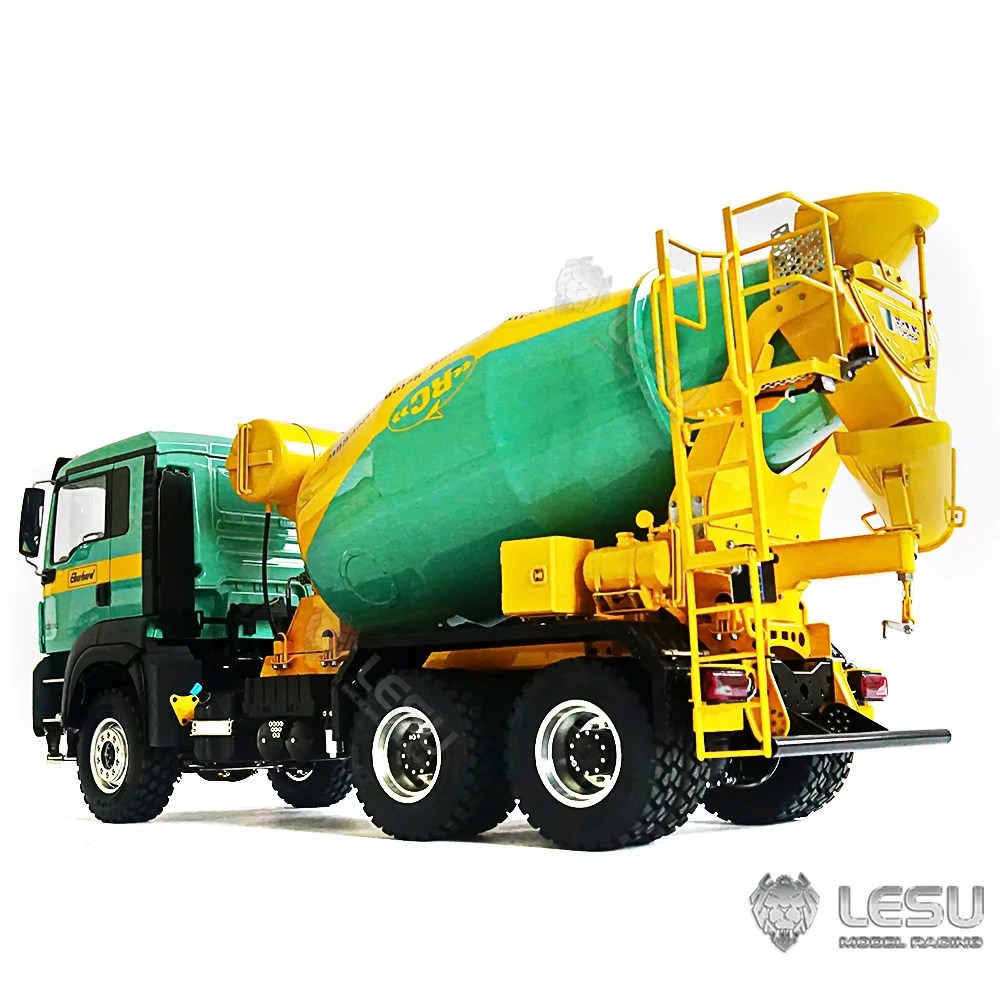 LESU 114 RC микшерный грузовик 6X6 для окрашенного человека, грузовик с дистанционным управлением, окрашенные собранные игрушки для мальчика Th21650-Smt3 (art.: 3920ca3ab110f) - 3920ca3ab110f