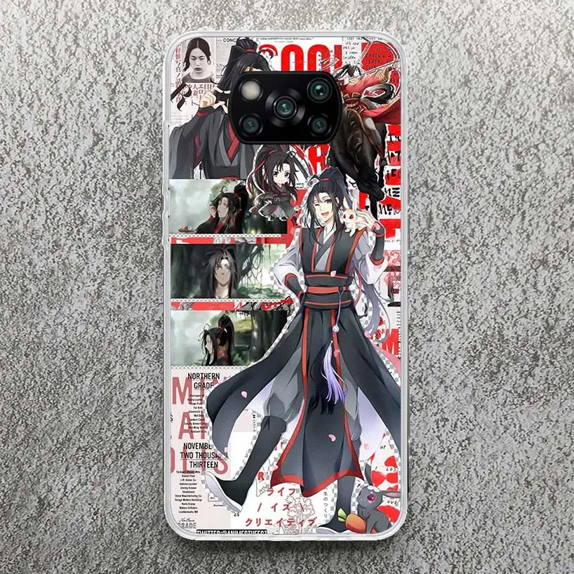Чехол для телефона Mo Dao Zu Shi MDZS манга для Xiaomi Poco X3 Nfc X5 X6 Pro M5S M4 M3 F5 F4 F3 F2 F1 X4 GT, мягкий силиконовый чехол (art.: 3920c69af7715) - 3920c69af7715