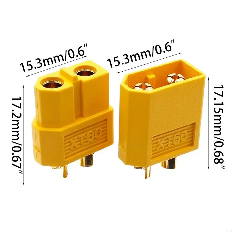 10pcs XT60 разъема подключаемой штепсец мужской штепсец -штепсель для штекеры для гоночных аккумуляторных FPV для (art.: 3920cc2eb52e7) - 3920cc2eb52e7