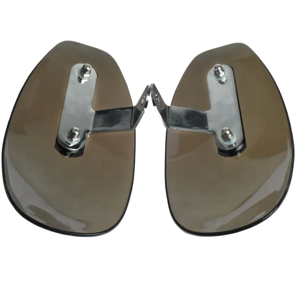 Фото motocyklowa osłona dłoni osłona zimnego wiatru tarcza dymna 10mm dla Harley Touring Dyna Softail Sportster Road King Chopper Cruiser №3