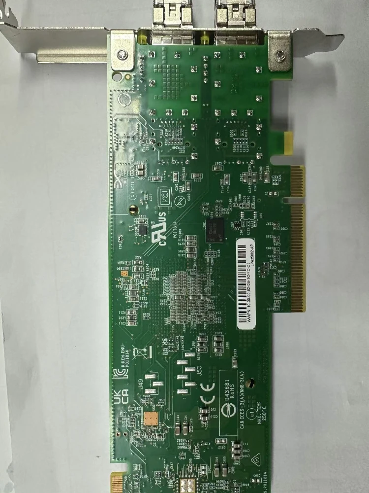 ДЛЯ Emulex LPE35002 2-портовый 32GFC SFP+ низкопрофильный адаптер хост-шины HBA (art.: 3920cd677ec82) - 3920cd677ec82