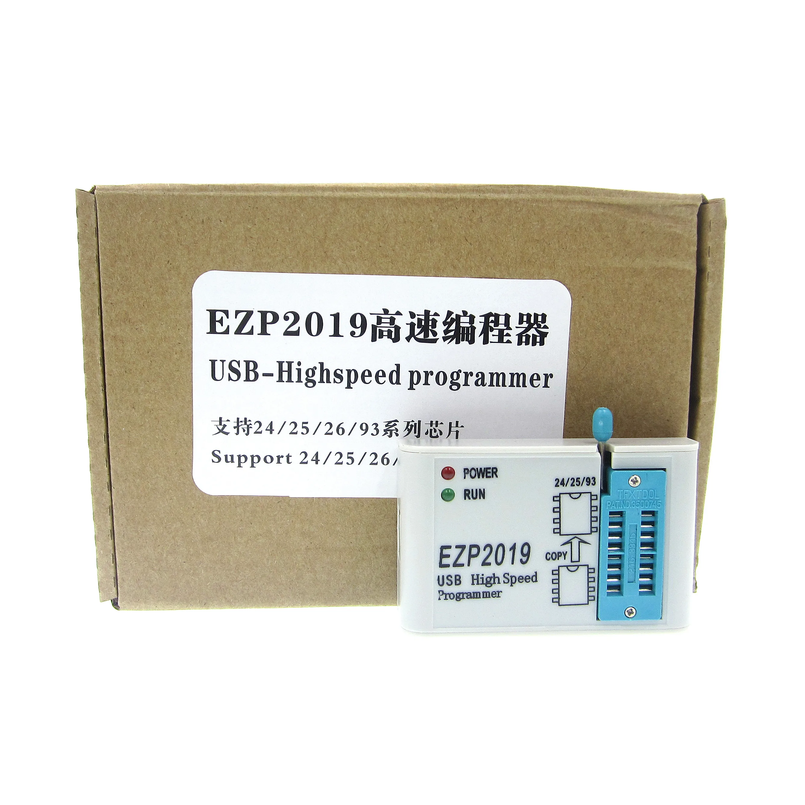 Фото EZP2019 EZP2020 EZP2025 Высокоскоростной USB-программатор SPI лучше, чем EZP2013 EZP2010 2011 Поддержка 24 25 26 93 EEPROM 25 Flash Bios №2