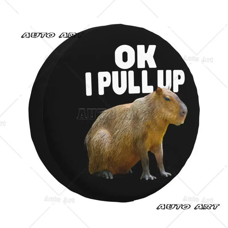 Ok Saya Pull Up Capybara чехол для запасного колеса для Animal Pet SUV 4WD 4x4 автомобильные аксессуары