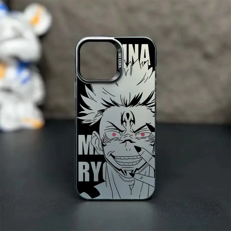 Фото Чехол для телефона Jujutsu Kaisen Satoru Gojo для Xiaomi Redmi Note 7 8 9 9S 10 11 12 13 Pro Plus 4G 5G с защитой от падения, матовая задняя крышка №2